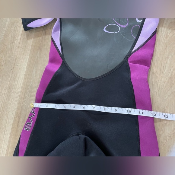 BARE Manta Kids Purple & Black Wetsuit Size 8yrs - Picture 9 of 10